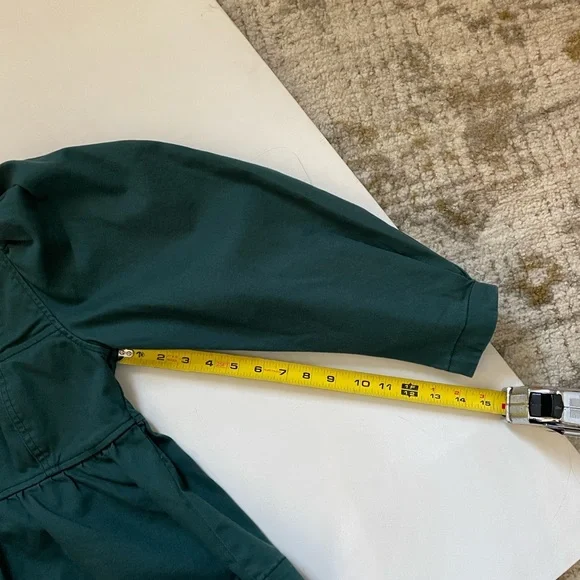 Ulla Johnson Malie Denim Top in Teal Size 2 - Picture 12 of 16